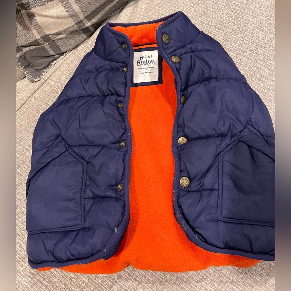 Mini Boden Winter Vest